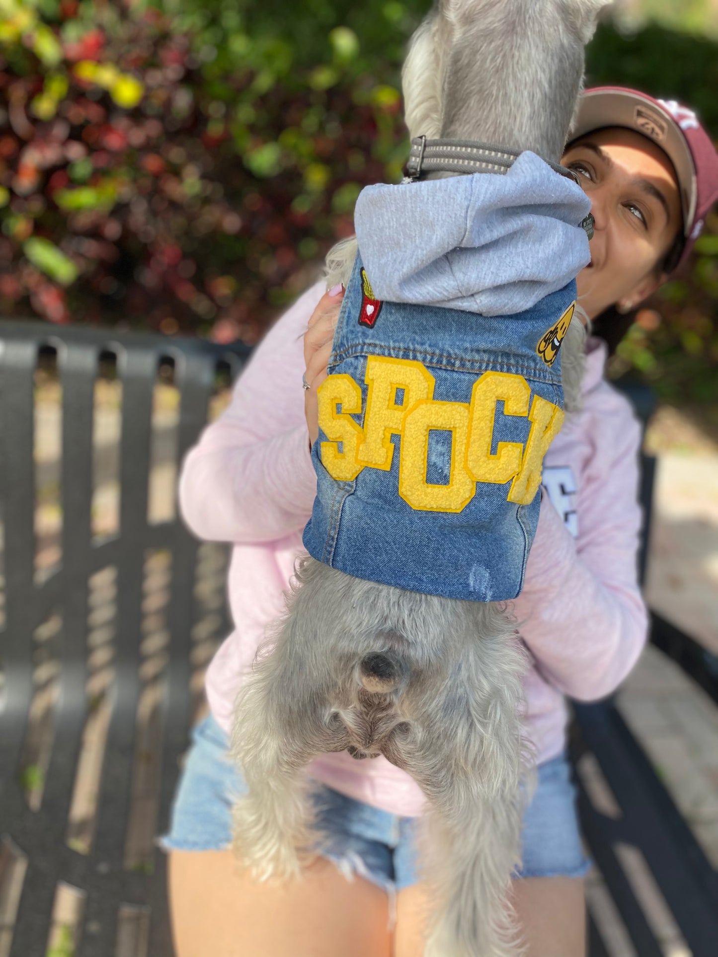 Jean Jacket for Dogs (Custom Name, by Jojo)