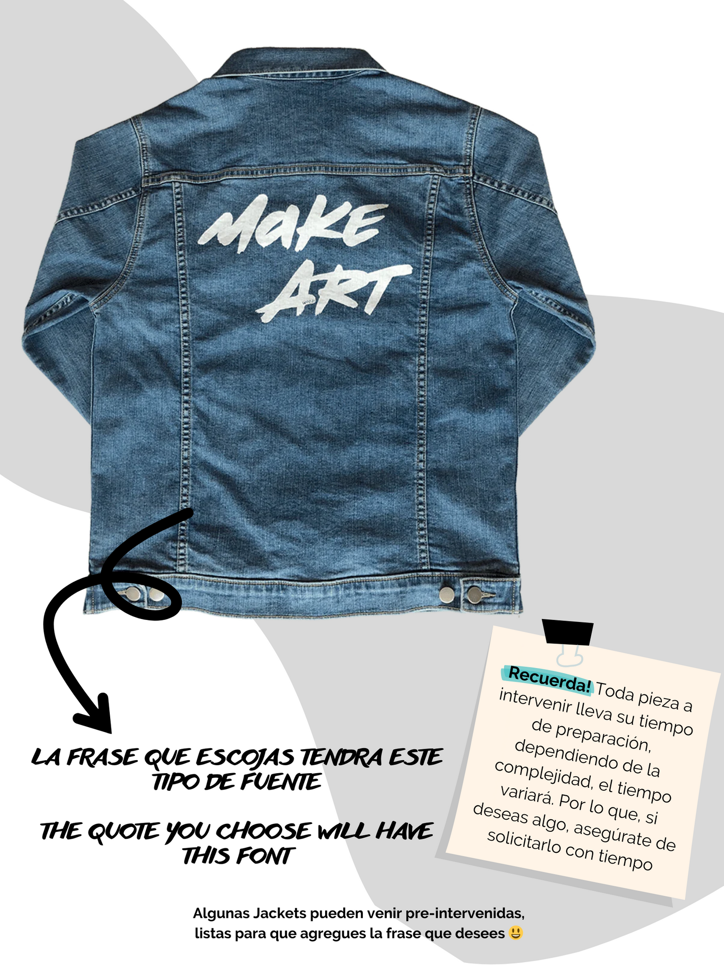 Jean Jacket Custom for Women (Brooklyn)