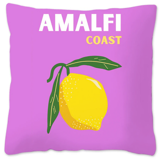 Pillow Cover, Travel to Amalfi, by Jojo