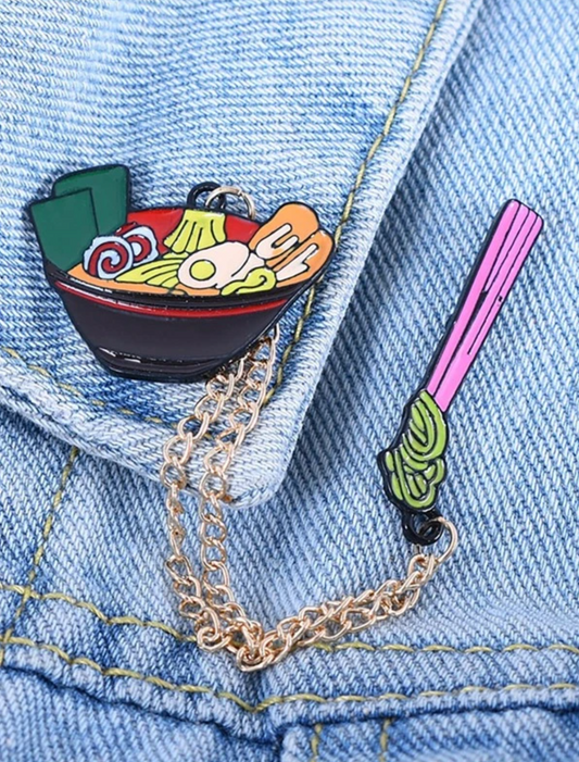 "Noodles" Pin