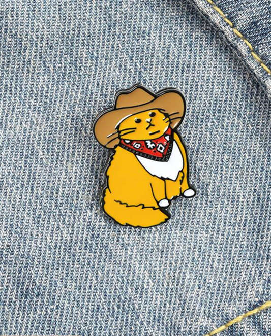 "Cat Funny " Pin