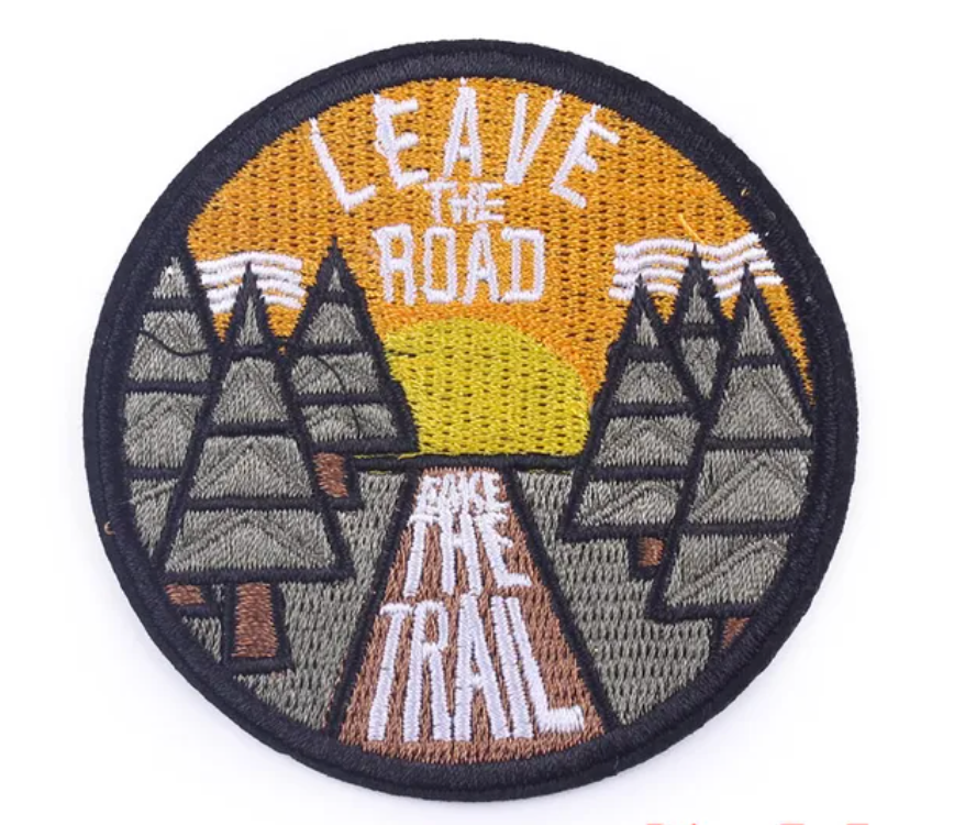 Leave the Road Iron Patch